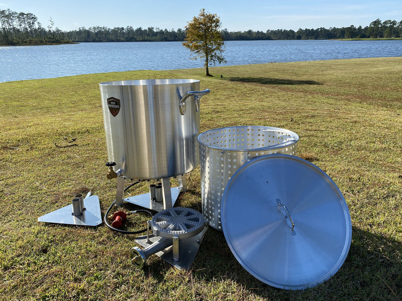 120 Quart Powered Seafood/Crawfish Cooker
