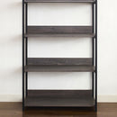 Monica - And Walk-In Closet With 5 Shelves Construction - Gray