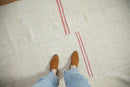 5.5x8.5 Vintage Hemp Kilim Carpet