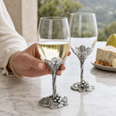 Grape Wine Glasses by Arthur Court Designs