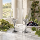 Grape Wine Glasses by Arthur Court Designs