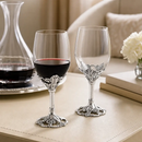 Fleur-De-Lis Wine Glasses by Arthur Court Designs