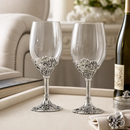 Fleur-De-Lis Wine Glasses by Arthur Court Designs