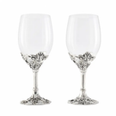 Fleur-De-Lis Wine Glasses by Arthur Court Designs