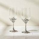 Fleur-De-Lis Wine Glasses by Arthur Court Designs