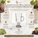 Grape Glass Mug by Arthur Court Designs