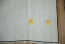 6x7 Vintage Hemp Kilim Square Carpet