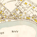 Vintage Map of Nahant, Massachusetts 1924