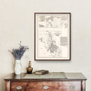 Vintage Map of Saugus, Massachusetts 1924