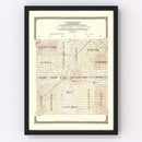 Vintage Map of Cheyenne County, Kansas 1928