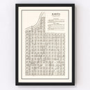Vintage Map of Kasota, Minnesota 1928