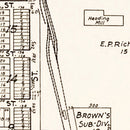 Vintage Map of Montgomery, Minnesota 1928
