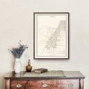 Vintage Map of Le Sueur, Minnesota 1928
