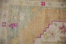 3.5x4.5 Vintage Distressed Oushak Square Rug