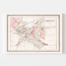 Vintage Map of Morton, Illinois 1929