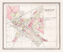 Vintage Map of Morton, Illinois 1929