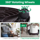 Plant Caddy with Wheels - 12.8in or 14in, 176-187lb Capacity by LJGDeals