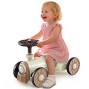 Ride on Toy with Steering Wheel and Train Whistle Sound Button by LJGDeals