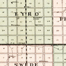 Vintage Map of Yellow Medicine County, Minnesota 1929