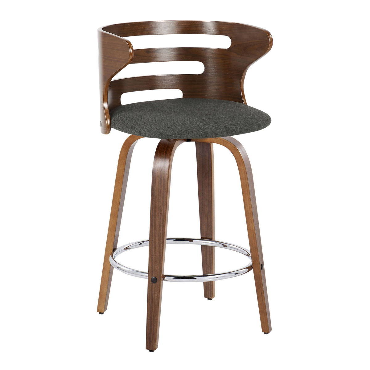 Fixed-Height Counter Stool with Swivel, photo 3 of 10
