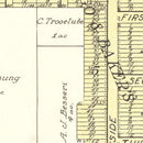 Vintage Map of Ogema, Minnesota 1929