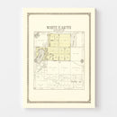 Vintage Map of White Earth, Minnesota 1929