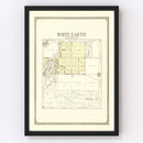 Vintage Map of White Earth, Minnesota 1929