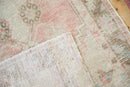 2.5x5.5 Vintage Distressed Oushak Rug Runner
