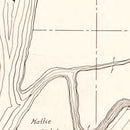 Vintage Map of Bristol, Indiana 1929