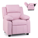 Kids Deluxe Headrest Recliner Sofa Chair with Storage Arms by LJGDeals