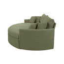 Oversized Double Chaise Lounge Sofa With USB Ports