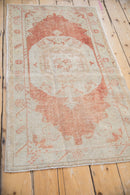 2.5x4.5 Vintage Distressed Oushak Rug