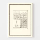 Vintage Map of Buford, North Dakota 1937