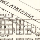 Vintage Map of Epping, North Dakota 1937
