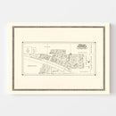 Vintage Map of Hanks, North Dakota 1937
