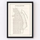 Vintage Map of Bayport, Minnesota 1938