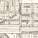 Vintage Map of Mahtomedi, Minnesota 1938
