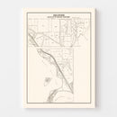Vintage Map of Dellwood, Minnesota 1938