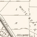 Vintage Map of Dellwood, Minnesota 1938