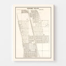 Vintage Map of Newport, Minnesota 1938