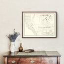 Vintage Map of Loon Lake, Indiana 1939