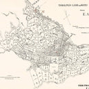 Vintage Map of Eastland, California 1889