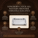 Longhorn Catch All by Arthur Court Designs