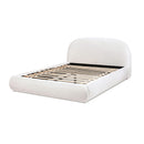 Archie Puffy Grounded - Upholstered Platform Bed by HouseOfZazla