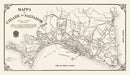 Vintage Map of Salvador, Brazil 1931