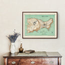 Vintage Capri Map 1930