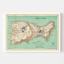 Vintage Capri Map 1930