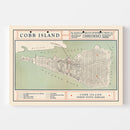 Vintage Cobb Island Map 1935