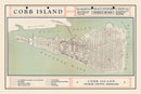 Vintage Cobb Island Map 1935