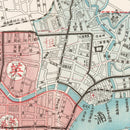 Vintage Map of Shanghai, China 1932
